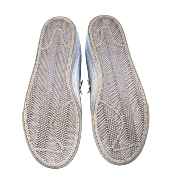 Nike Blazer Low Platform Next Nature White Blue butterfly caterpillar sneakers - Picture 14 of 14